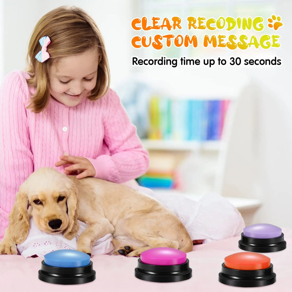 Voice Recording for Communication Pet Training