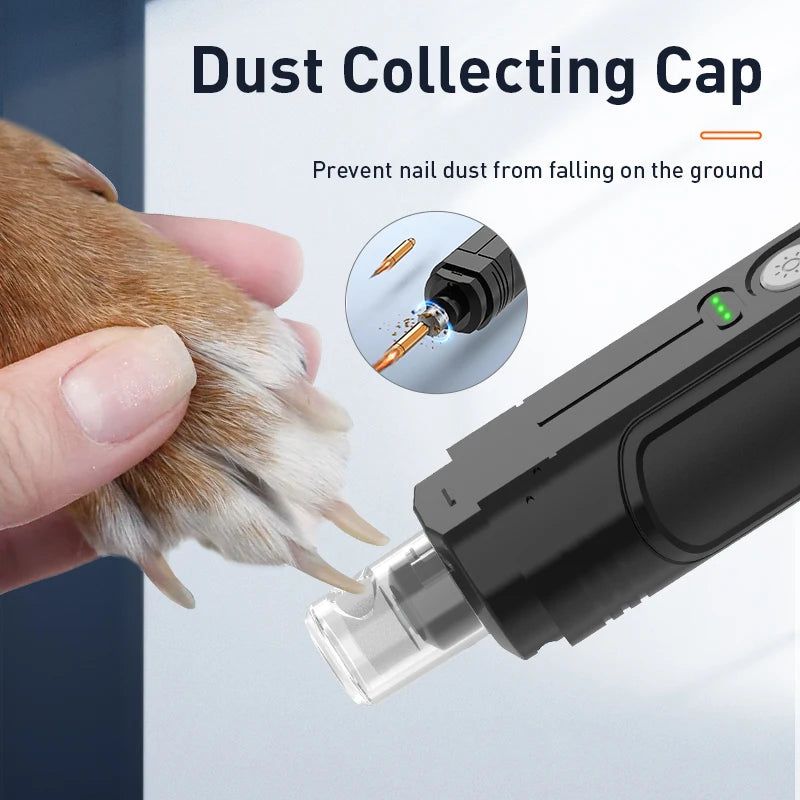 Professional Dog Nail Clippers with 2 LED Lights